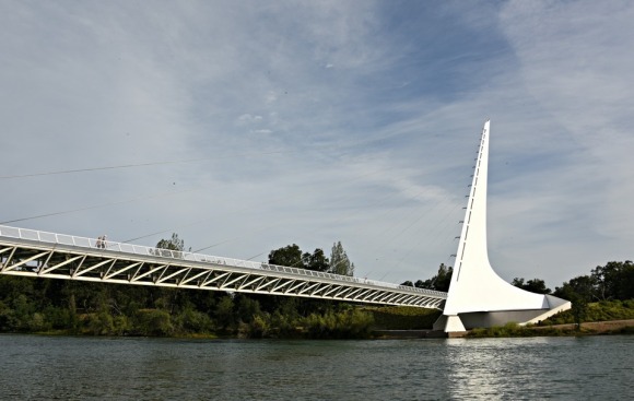 Bridge | Sundial Bridge | Santiago Calatrava | Redding, California | Northern California | Turtle Bay Exploration Park | Sacramento River | accessible | sundial