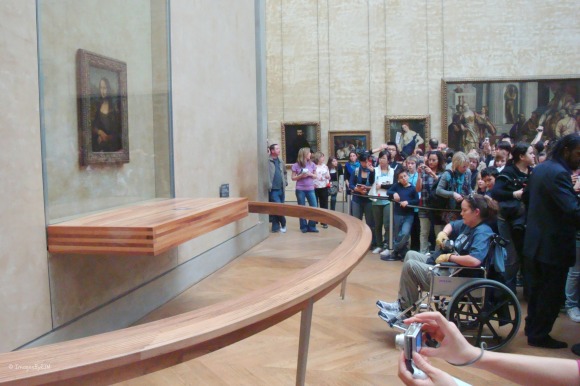 Mona Lisa, Louvre, Paris, France, art, accessible